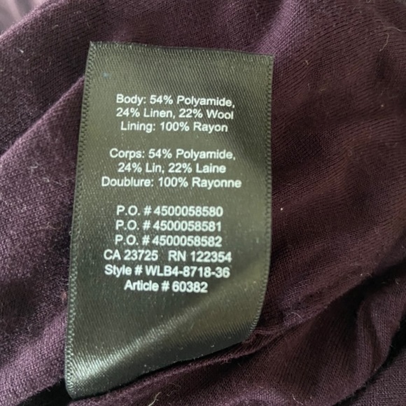 BNWT Aritzia Wilfred Dress Size L - Picture 3 of 3